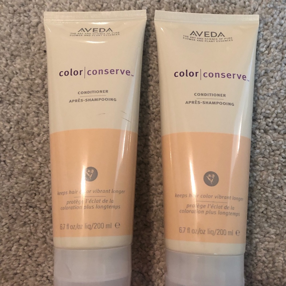 Aveda Color Conserve Conditioner - Cream and Purple